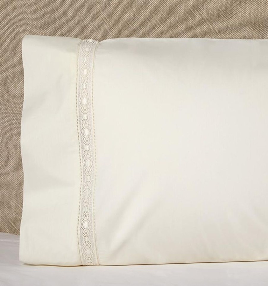 Bedding SFERRA | Sferra Giza 45 Lace Pillowcases