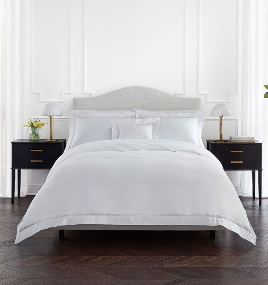 Bedding SFERRA | Sferra Giza 45 Lace Pillowcases