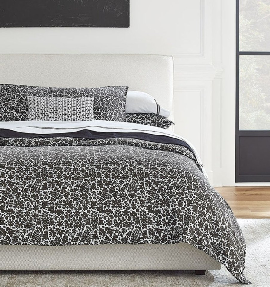 Bedding SFERRA | Nori Duvet Cover Black