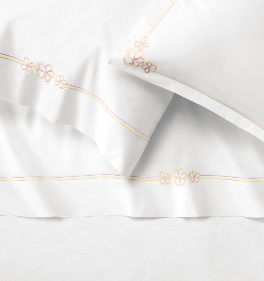 Bedding SFERRA | Fiorina Duvet Cover White/Carnation