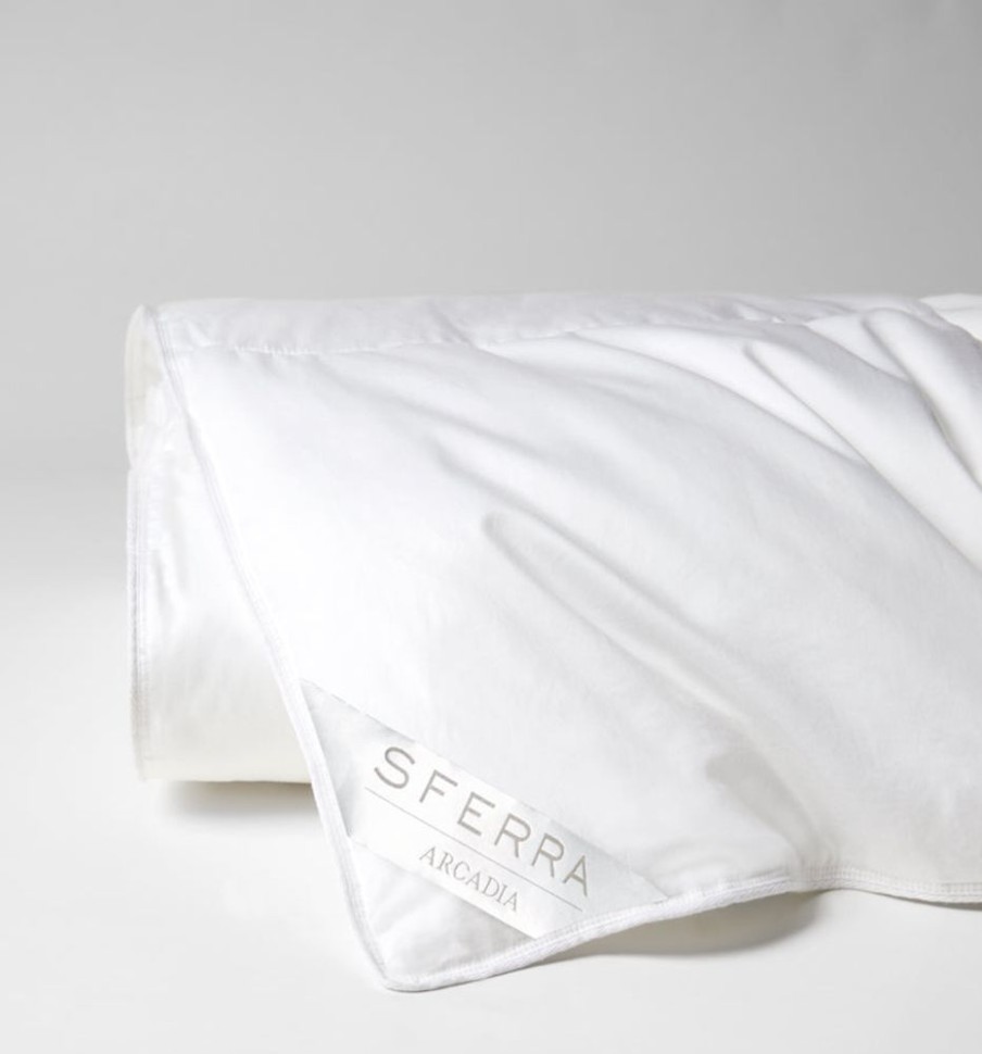 Down SFERRA | Arcadia Throw White