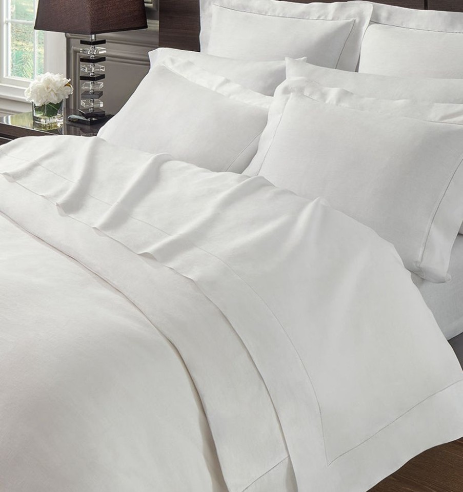 Bedding SFERRA | Classico Flat Sheet White