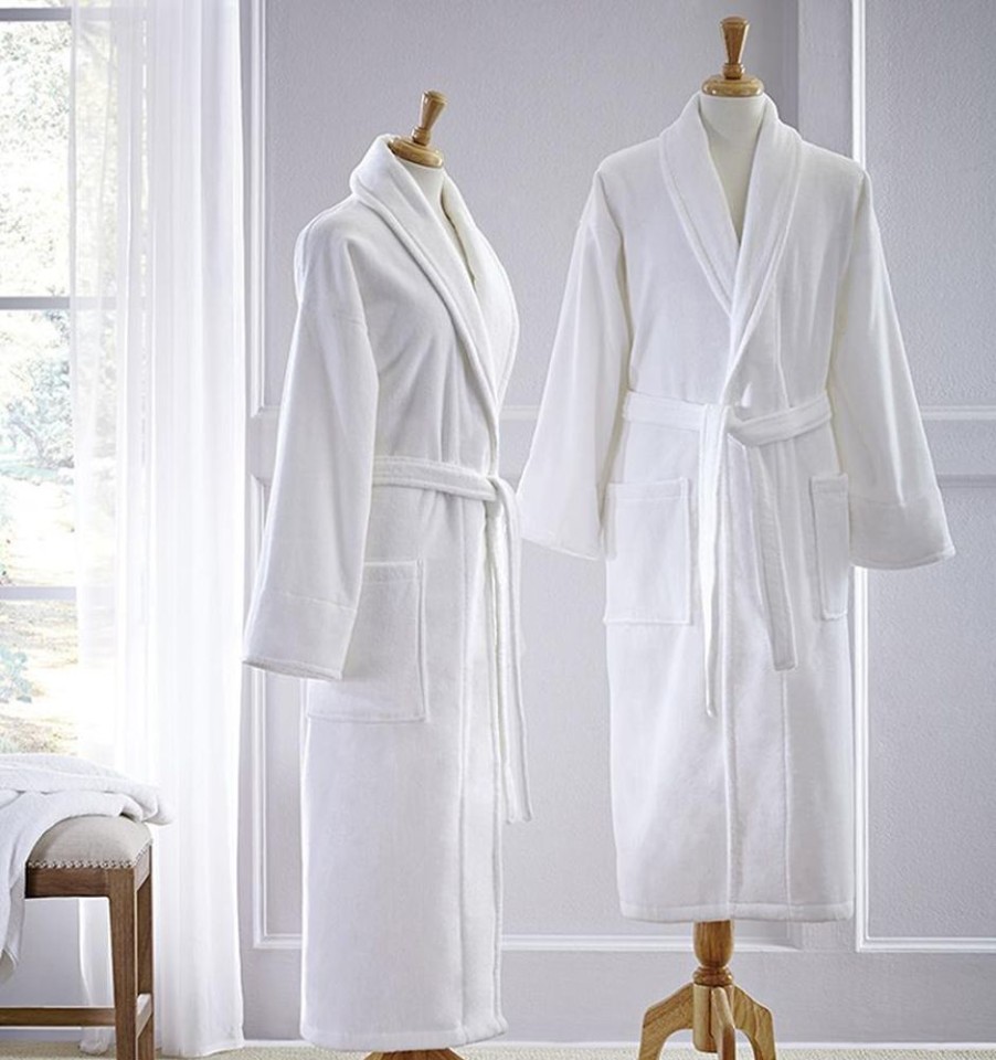 Bath SFERRA Robes | Fairfield Robe White