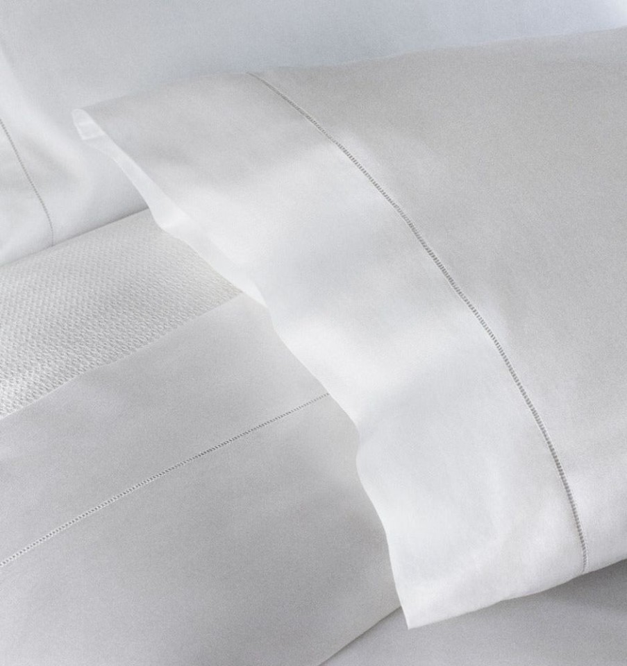 Bedding SFERRA | Sferra Giza 45 Luxe Flat Sheet White