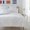 Bedding SFERRA | Tratto Duvet Cover White/Clearwater