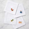 Table SFERRA Napkins | Dolce Cocktail Napkins White