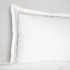 Bedding SFERRA | Squillo Sham White/Platinum