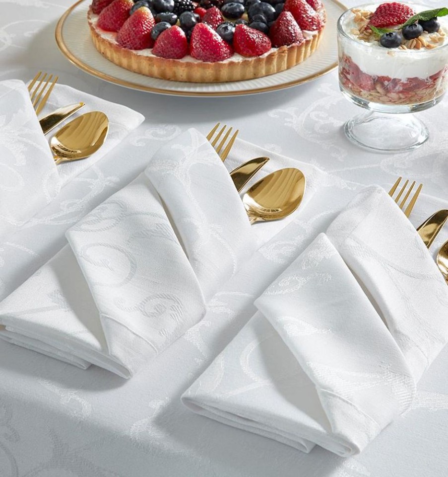 Table SFERRA Napkins | Varenna Napkins White