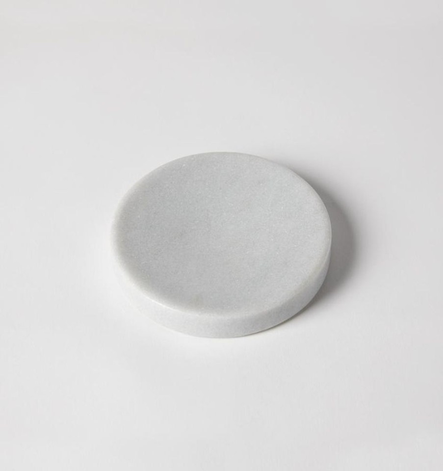 Bath SFERRA Bath Accessories | Velina Marble Soap Dish Dove