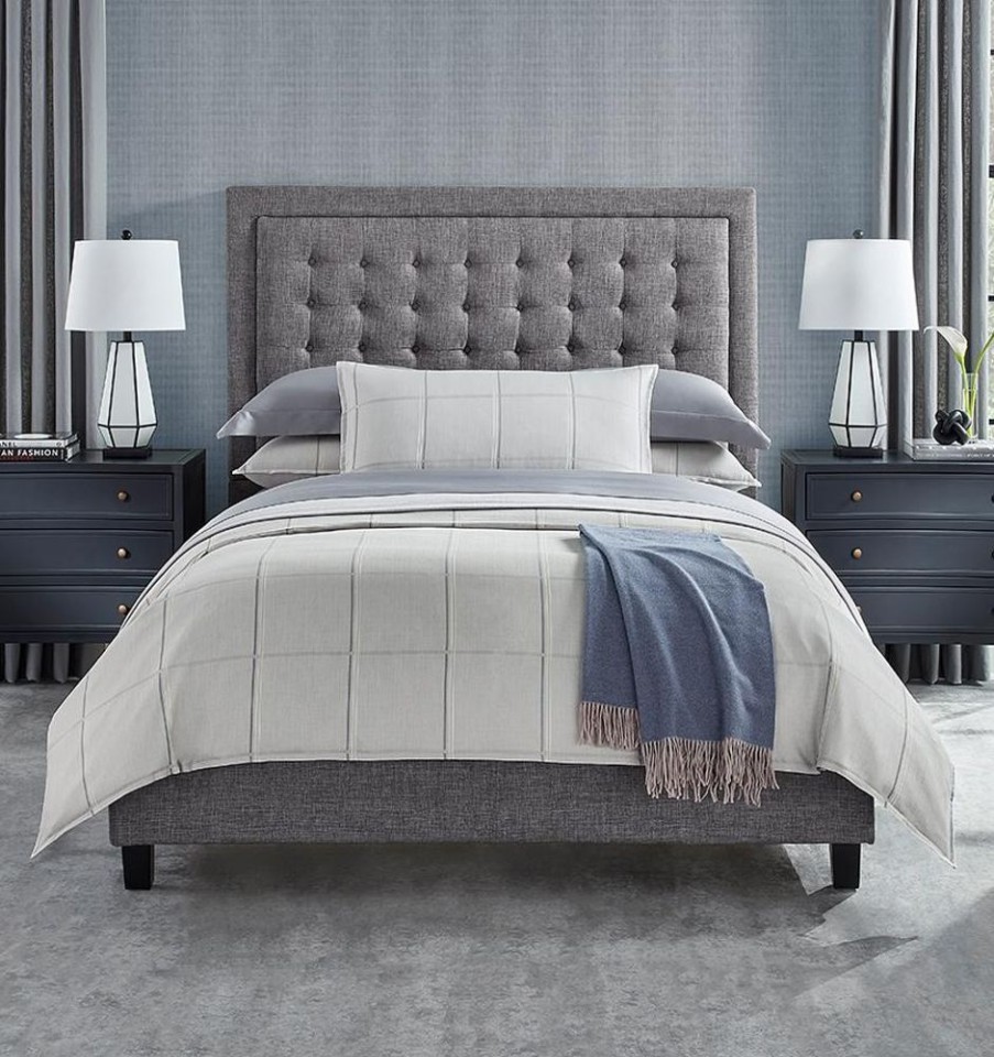 Bedding SFERRA | Tronto Sham Slate