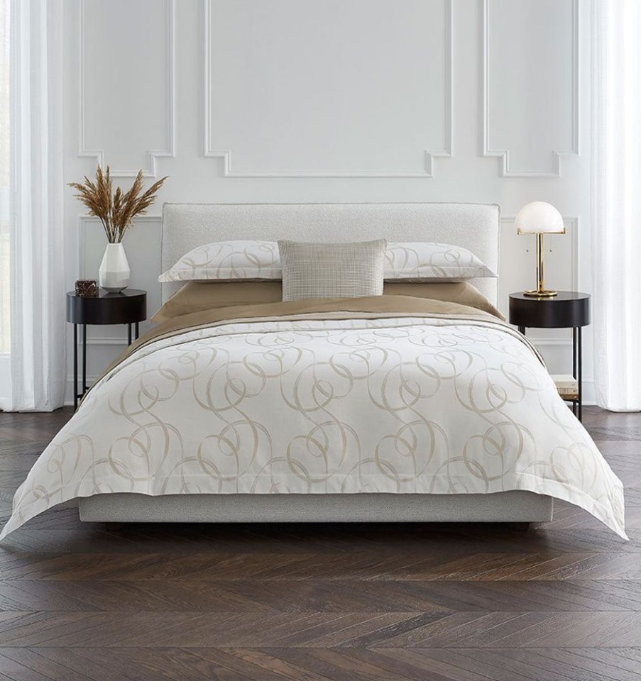 Bedding SFERRA | Caravino Duvet Cover Dark Khaki