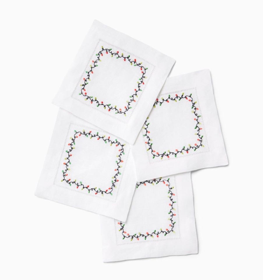 Decorate SFERRA Holiday Decor | Luci Cocktail Napkins