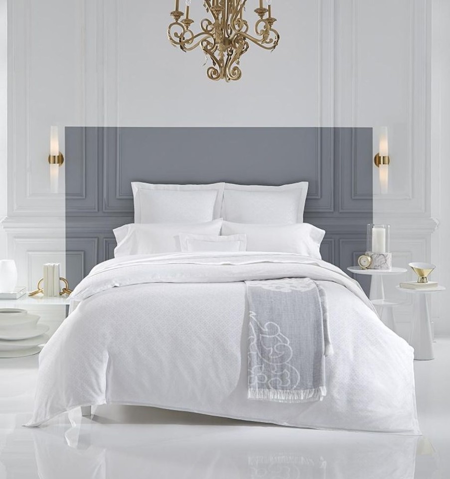 Bedding SFERRA | Sferra Giza 45 Quatrefoil Pillowcases