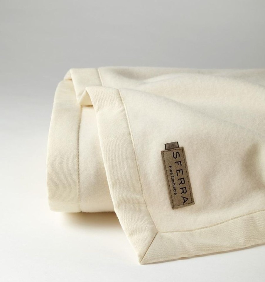 Bedding SFERRA | Savoy Blanket Ivory