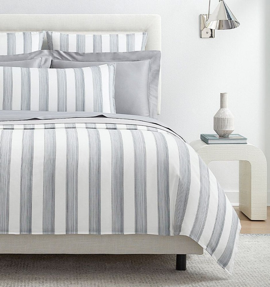 Bedding SFERRA | Mara Duvet Cover Slate