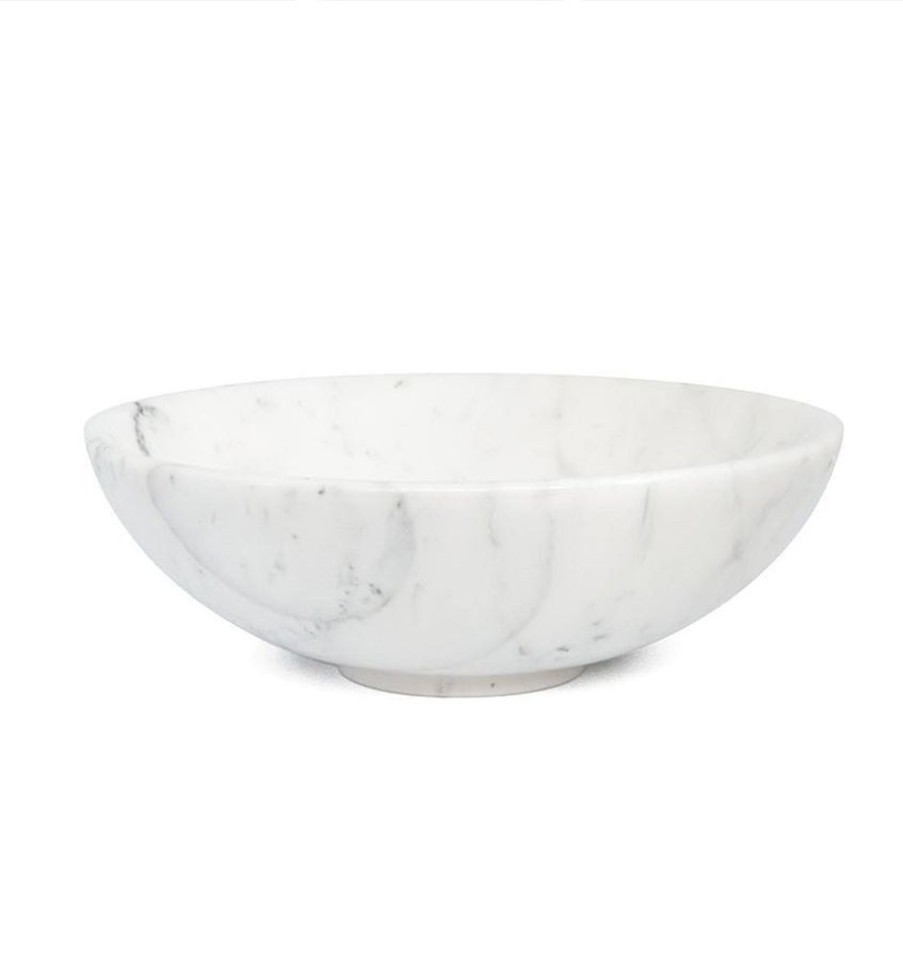 Table SFERRA Serveware | Fiammetta V Italian Marble Fruit Bowl