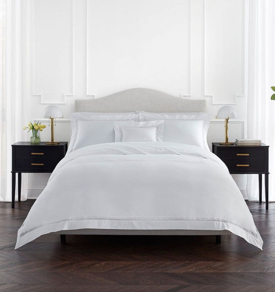 Bedding SFERRA | Sferra Giza 45 Lace Duvet Cover