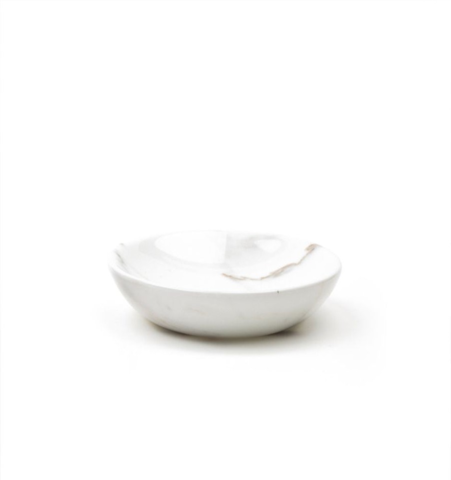 Table SFERRA Serveware | Fiammetta V Italian Marble Luni Small Plate