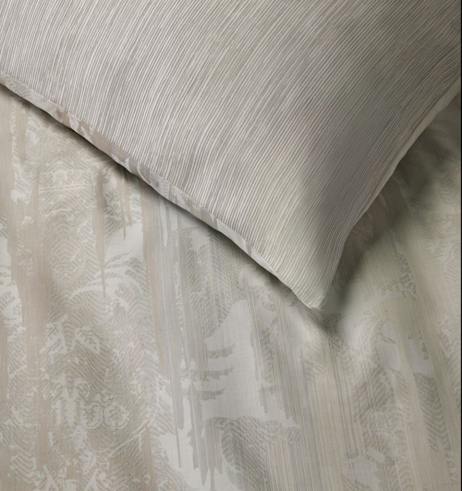 Bedding SFERRA | Cloister Duvet Cover Fog