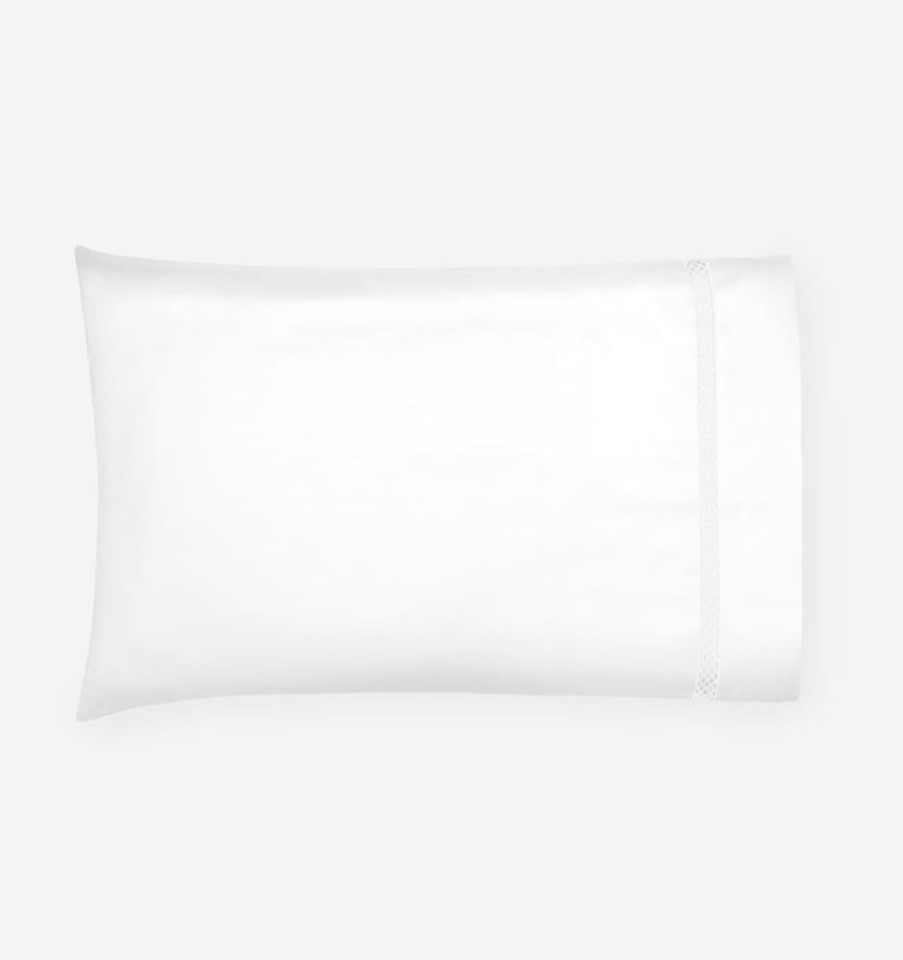 Bedding SFERRA | Sferra Giza 45 Ornato Pillowcases White